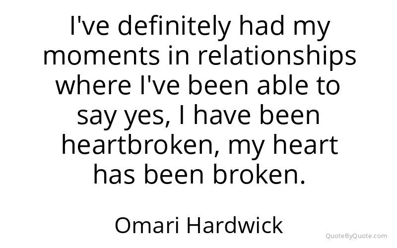 Preview image for this quote by Omari Hardwick