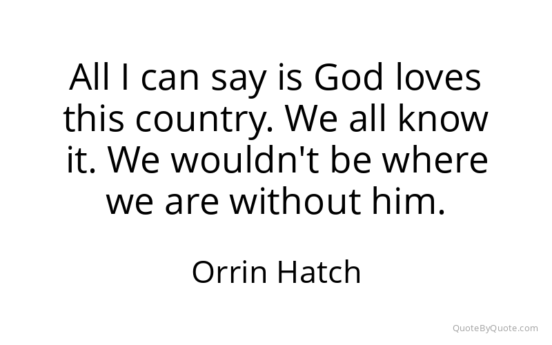 Preview image for this quote by Orrin Hatch