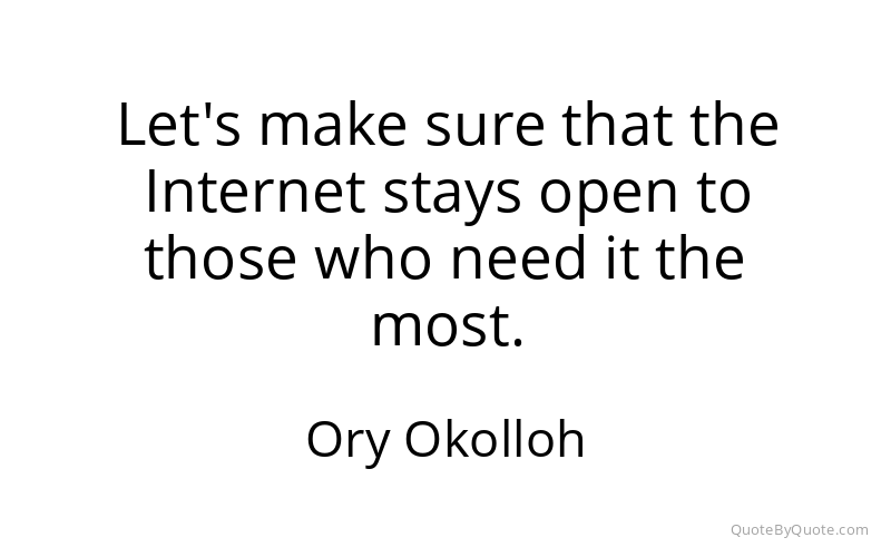 Preview image for this quote by Ory Okolloh