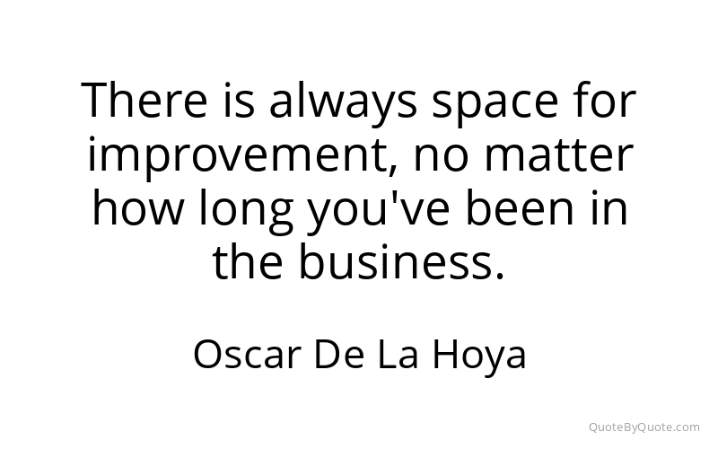 Preview image for this quote by Oscar De La Hoya