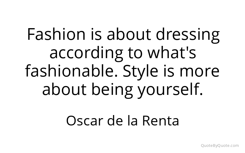 Preview image for this quote by Oscar de la Renta