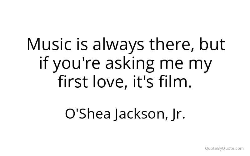 Preview image for this quote by O'Shea Jackson, Jr.