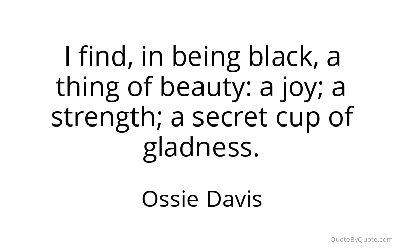 Preview image for this quote by Ossie Davis