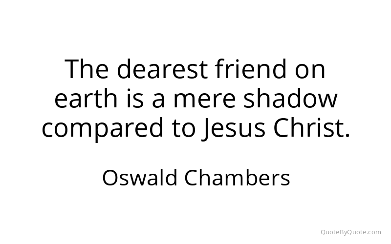 Preview image for this quote by Oswald Chambers