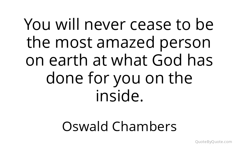 Preview image for this quote by Oswald Chambers