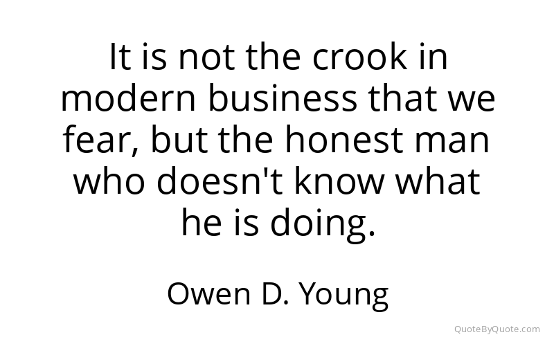 Preview image for this quote by Owen D. Young