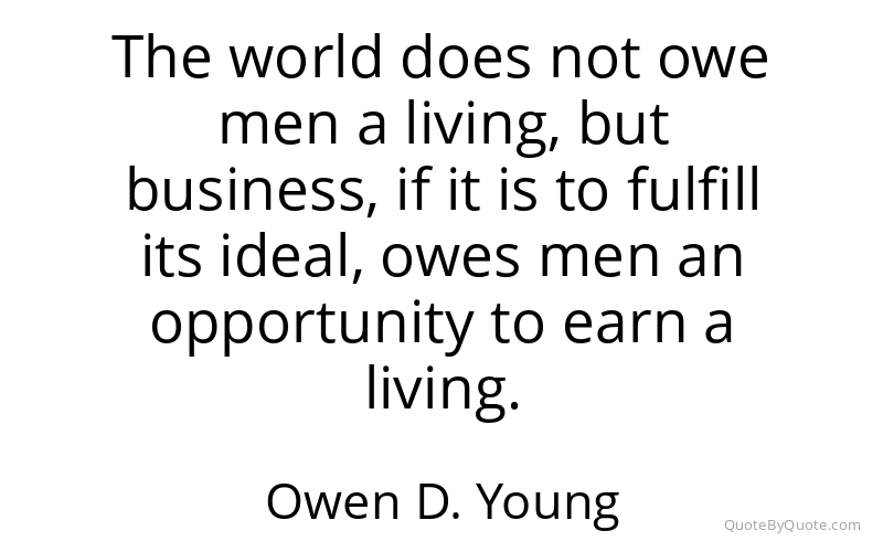Preview image for this quote by Owen D. Young