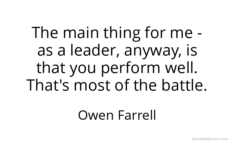Preview image for this quote by Owen Farrell