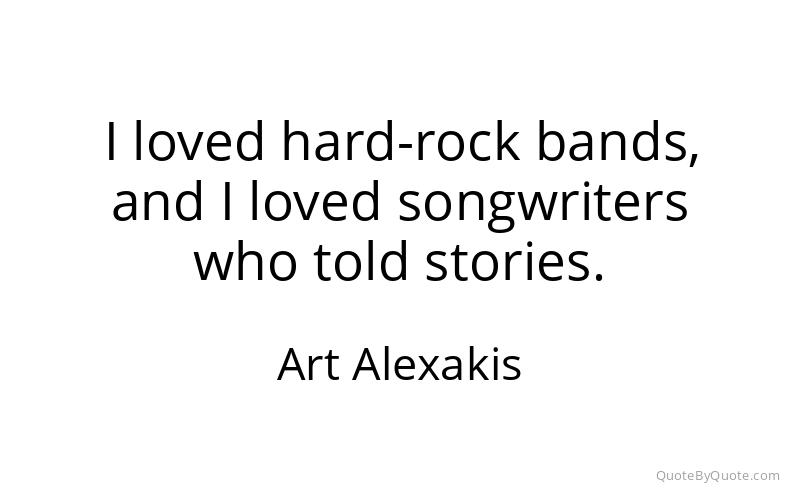Preview image for this quote by Art Alexakis