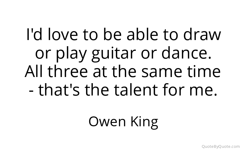 Preview image for this quote by Owen King