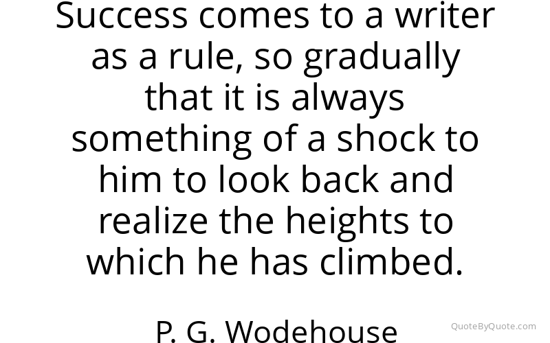 Preview image for this quote by P. G. Wodehouse