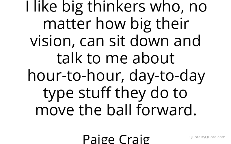 Preview image for this quote by Paige Craig