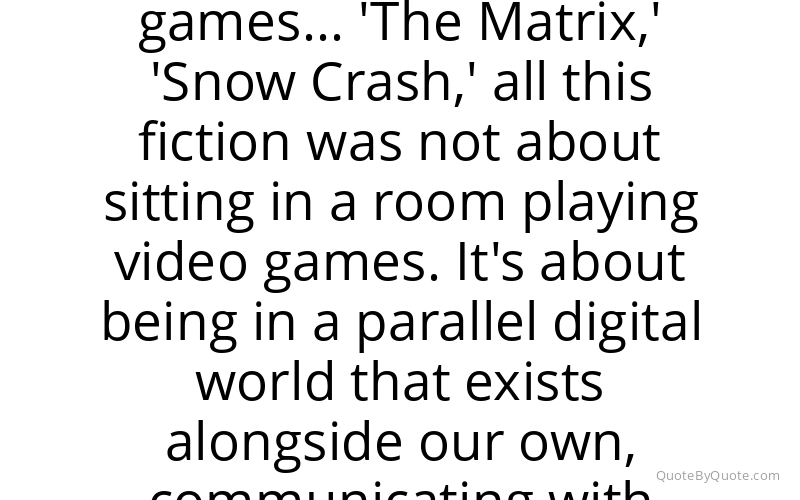 Preview image for this quote by Palmer Luckey
