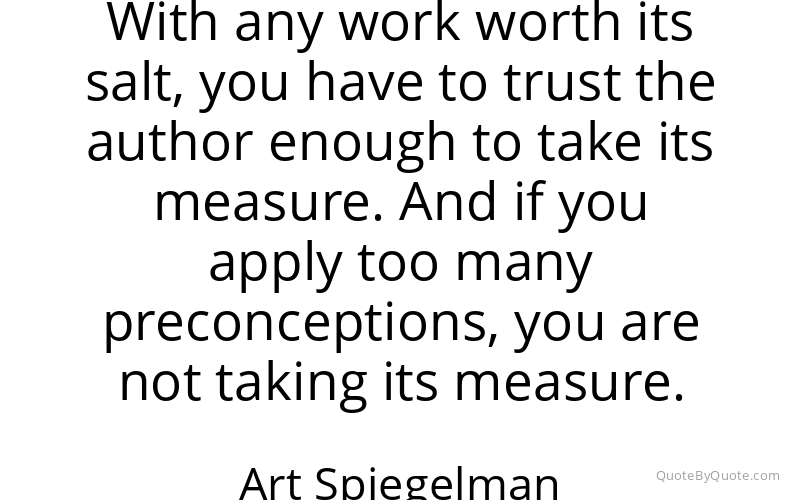 Preview image for this quote by Art Spiegelman