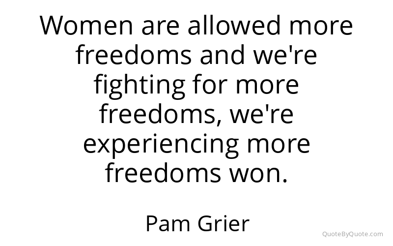 Preview image for this quote by Pam Grier