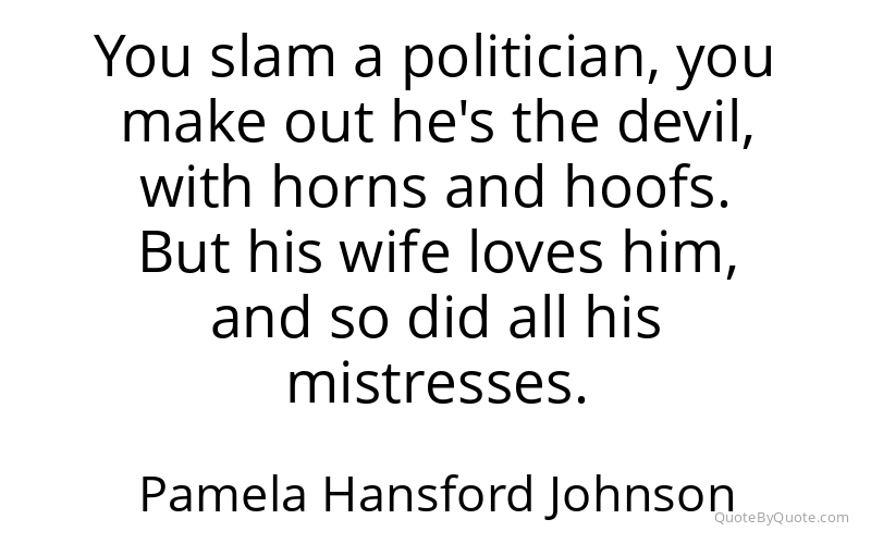 Preview image for this quote by Pamela Hansford Johnson