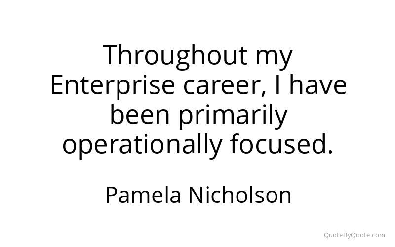 Preview image for this quote by Pamela Nicholson
