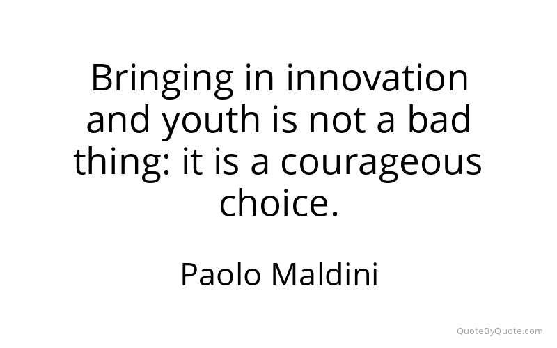 Preview image for this quote by Paolo Maldini