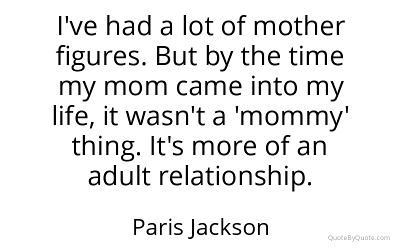 Preview image for this quote by Paris Jackson