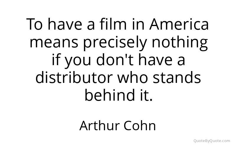 Preview image for this quote by Arthur Cohn