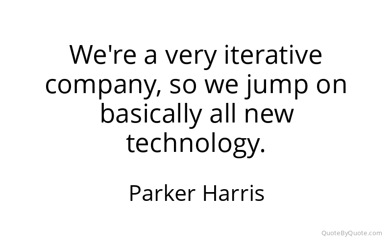 Preview image for this quote by Parker Harris