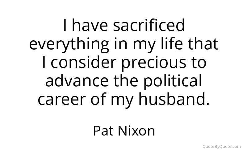 Preview image for this quote by Pat Nixon