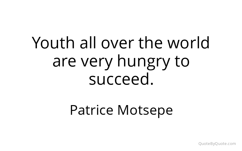 Preview image for this quote by Patrice Motsepe