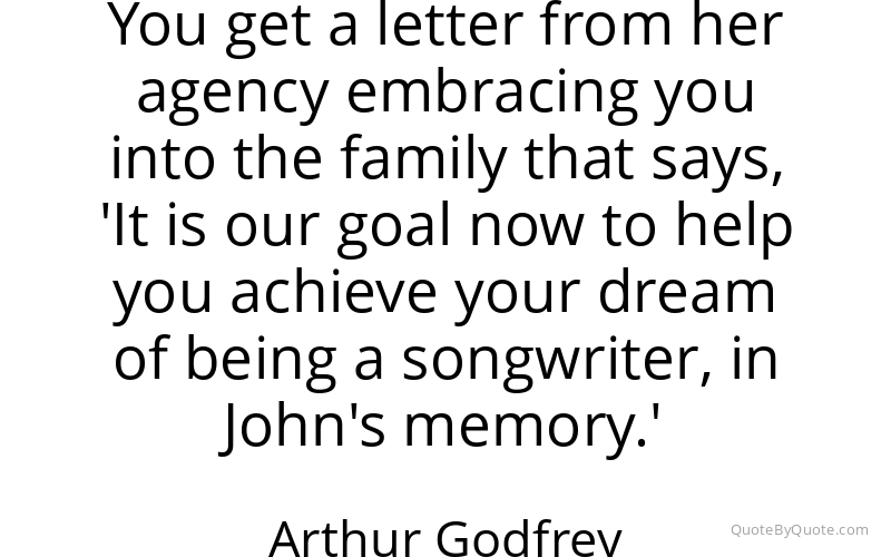 Preview image for this quote by Arthur Godfrey