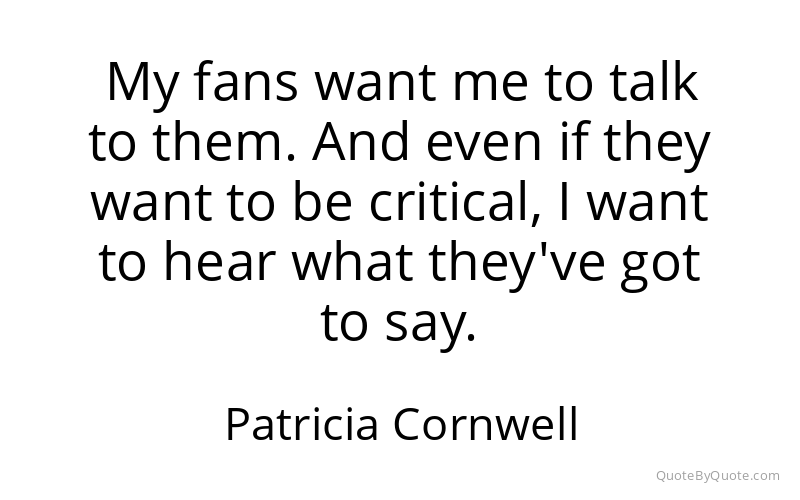 Preview image for this quote by Patricia Cornwell