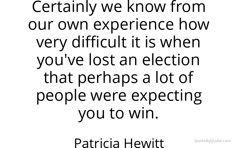 Preview image for this quote by Patricia Hewitt