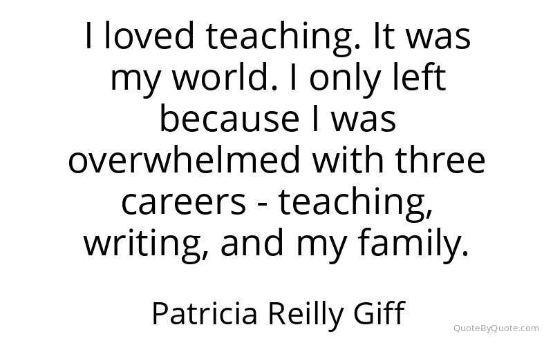 Preview image for this quote by Patricia Reilly Giff