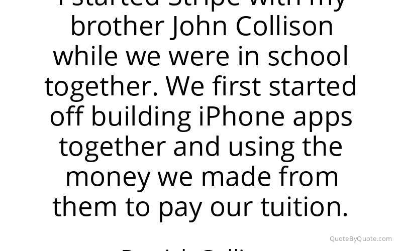 Preview image for this quote by Patrick Collison