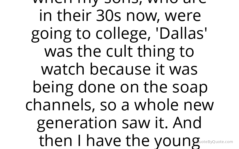 Preview image for this quote by Patrick Duffy