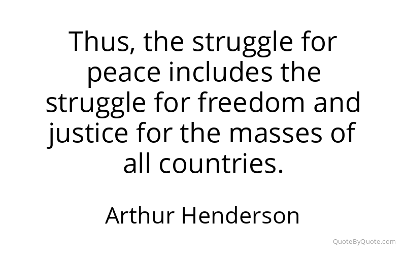 Preview image for this quote by Arthur Henderson
