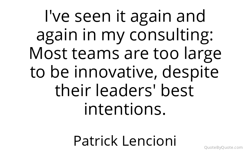 Preview image for this quote by Patrick Lencioni