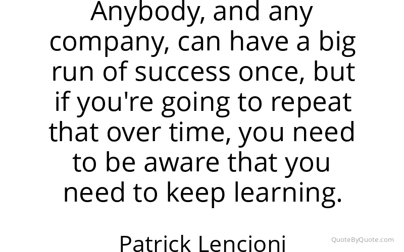 Preview image for this quote by Patrick Lencioni