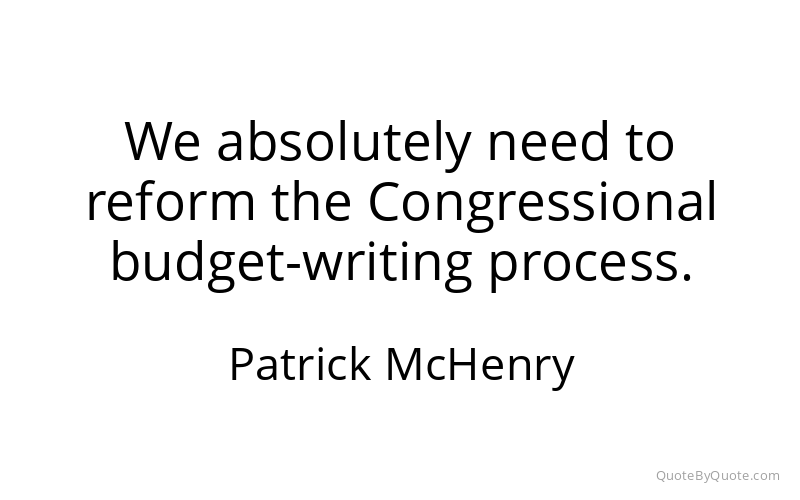 Preview image for this quote by Patrick McHenry