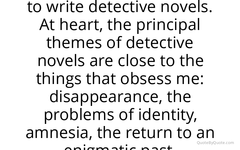 Preview image for this quote by Patrick Modiano