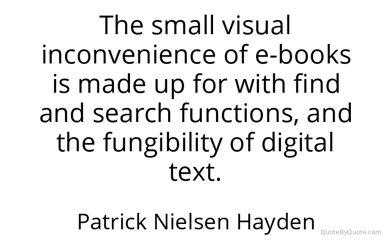 Preview image for this quote by Patrick Nielsen Hayden