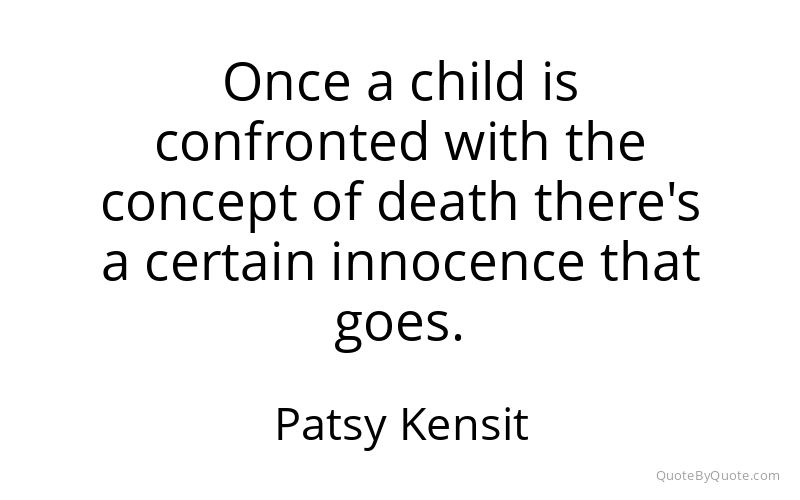 Preview image for this quote by Patsy Kensit