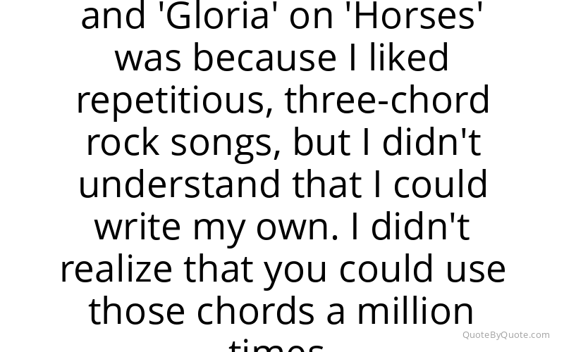 Preview image for this quote by Patti Smith