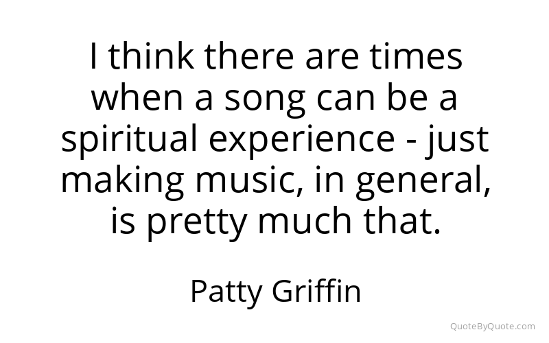 Preview image for this quote by Patty Griffin