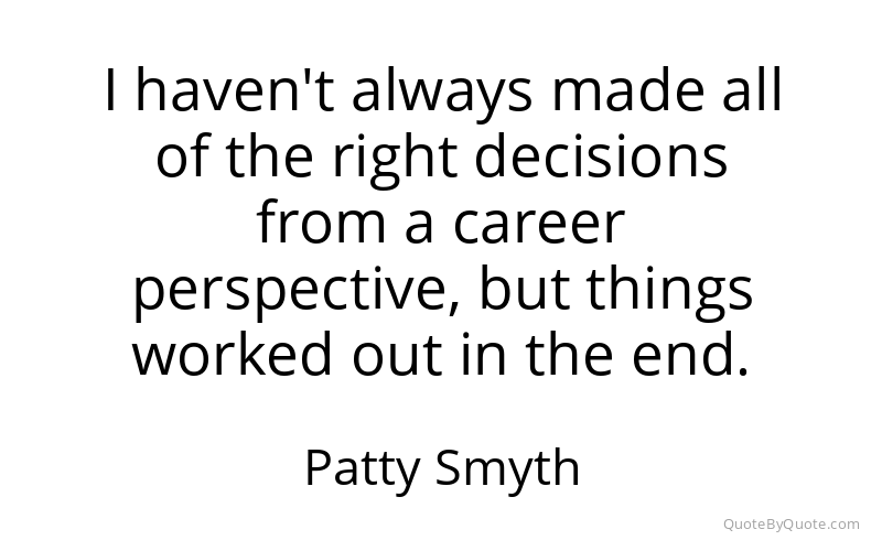 Preview image for this quote by Patty Smyth
