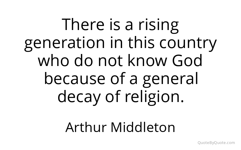 Preview image for this quote by Arthur Middleton