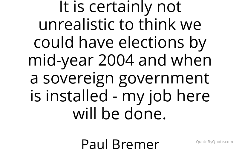 Preview image for this quote by Paul Bremer