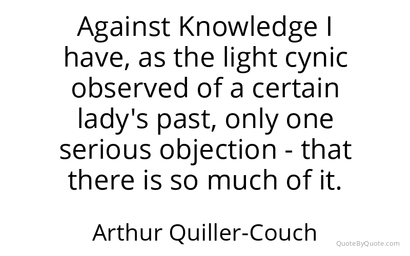 Preview image for this quote by Arthur Quiller-Couch