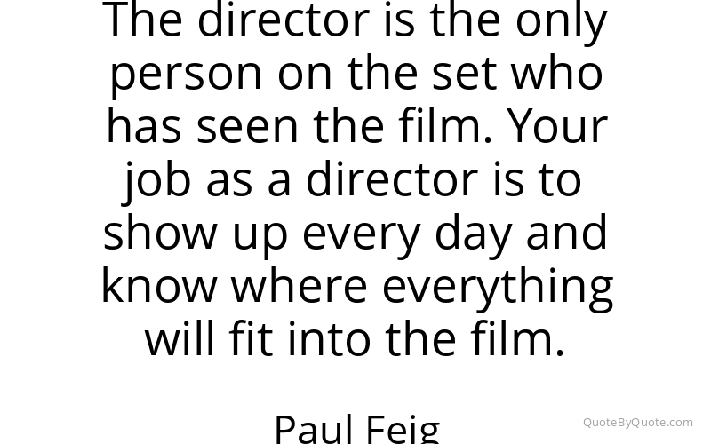 Preview image for this quote by Paul Feig