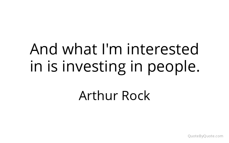 Preview image for this quote by Arthur Rock