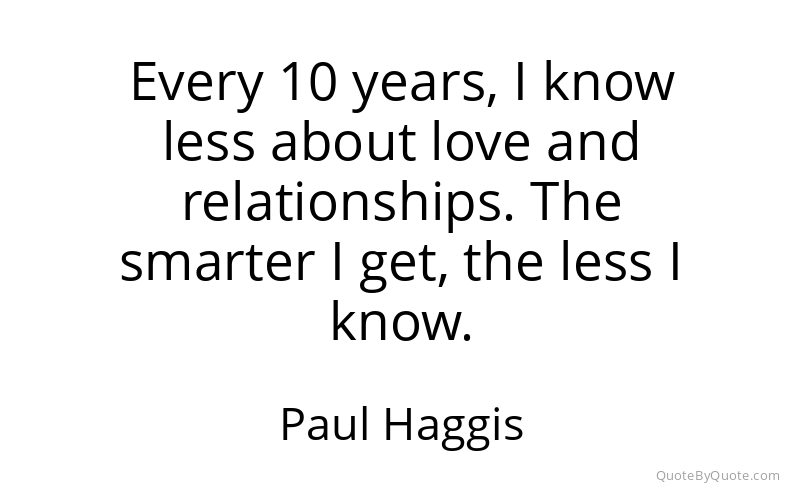 Preview image for this quote by Paul Haggis