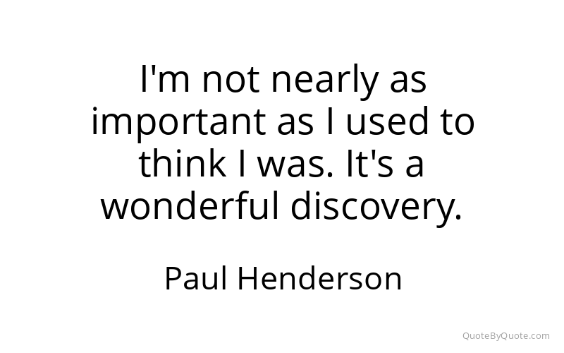 Preview image for this quote by Paul Henderson